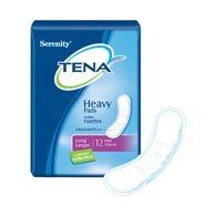 Tena 47300 Serenity Heavy Long Pads 72/Case