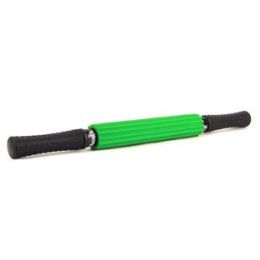 TheraBand Roller Massager Standard  Green  Ridged